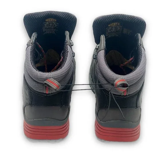 Keen - Black, Laceup, Waterproof Durable Hiking Shoes, Mens Size 13 - Picture 4 of 14